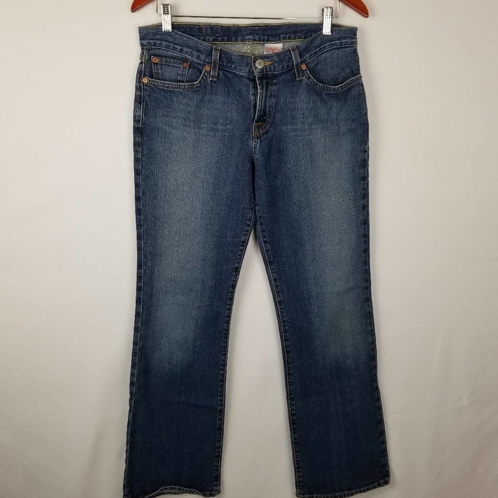 Lucky Brand Dungarees Mid Rise Flare